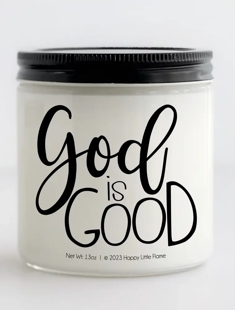 God Is Good Candle