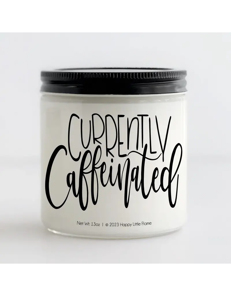 Currently Caffeinated Candle