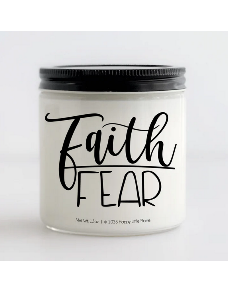 Faith [Over] Fear Candle
