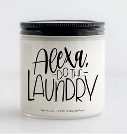 Alexa Do The Laundry Candle