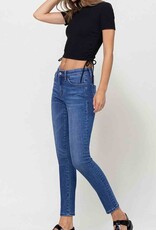Sarah High Rise Skinny Jeans - Mid Wash