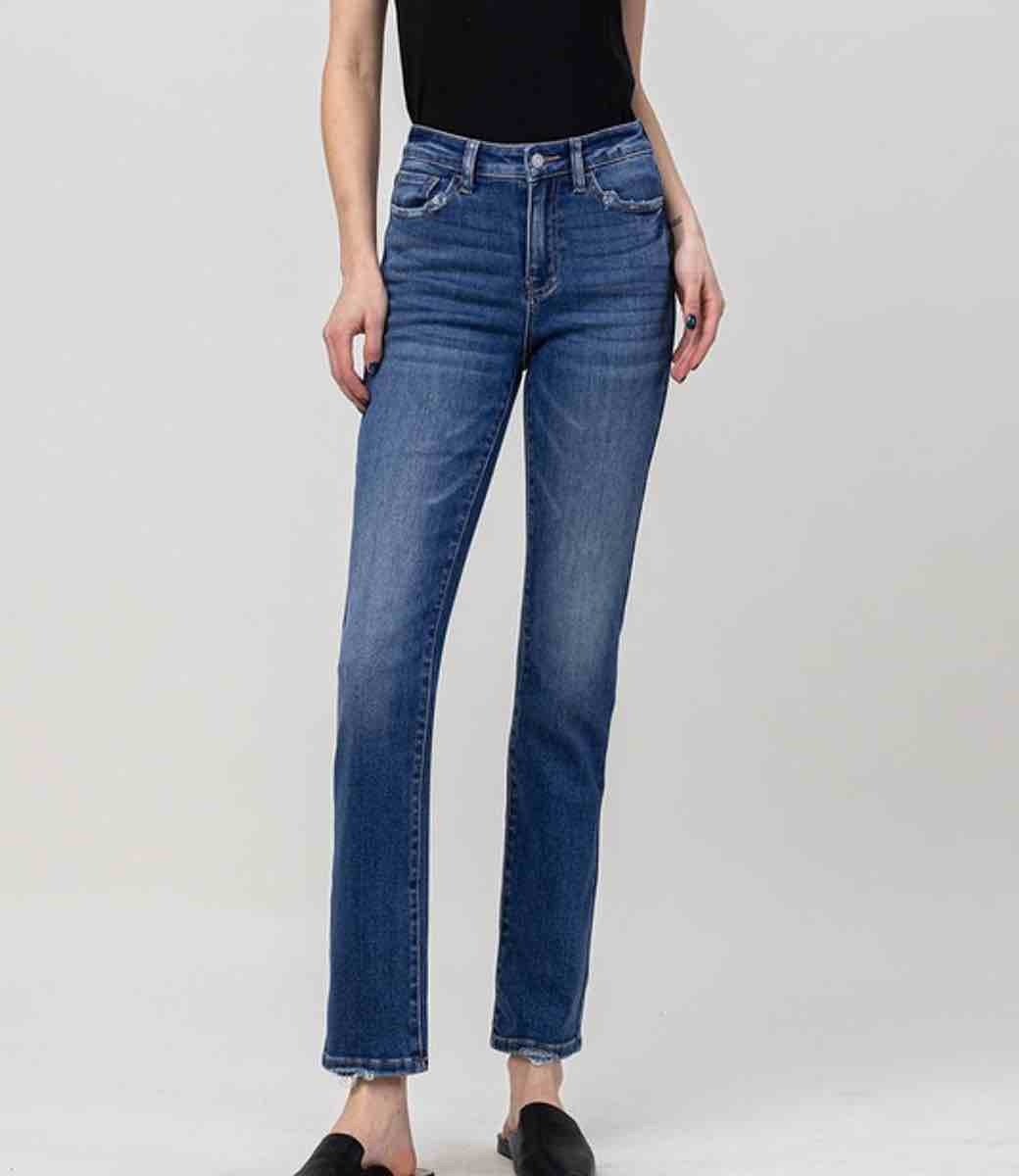 Bridget High Rise Slim Straight Jeans - Boutique 23