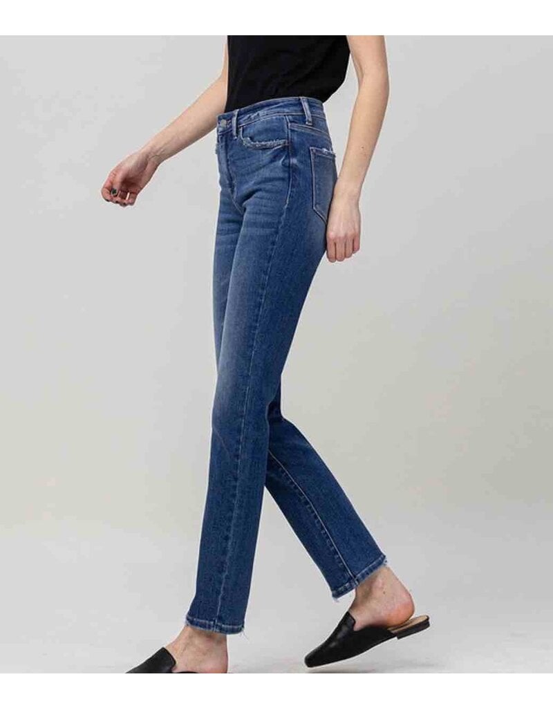 Bridget High Rise Slim Straight Jeans