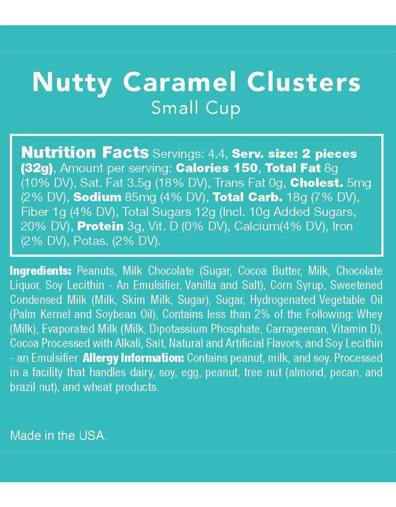 Nutty Caramel Cluster Chocolates