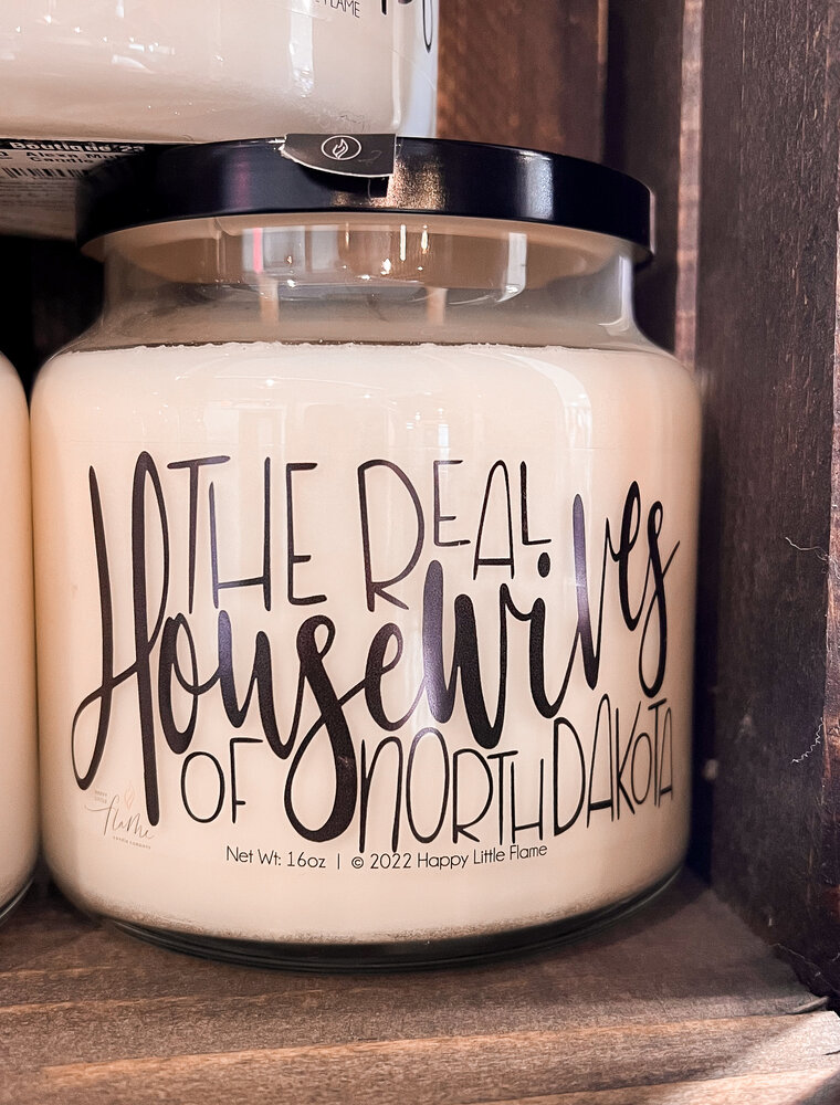 The Real Housewives of North Dakota Candle