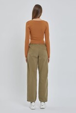 The Basic Long Sleeve Top - Toffee