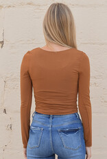 The Basic Long Sleeve Top - Toffee