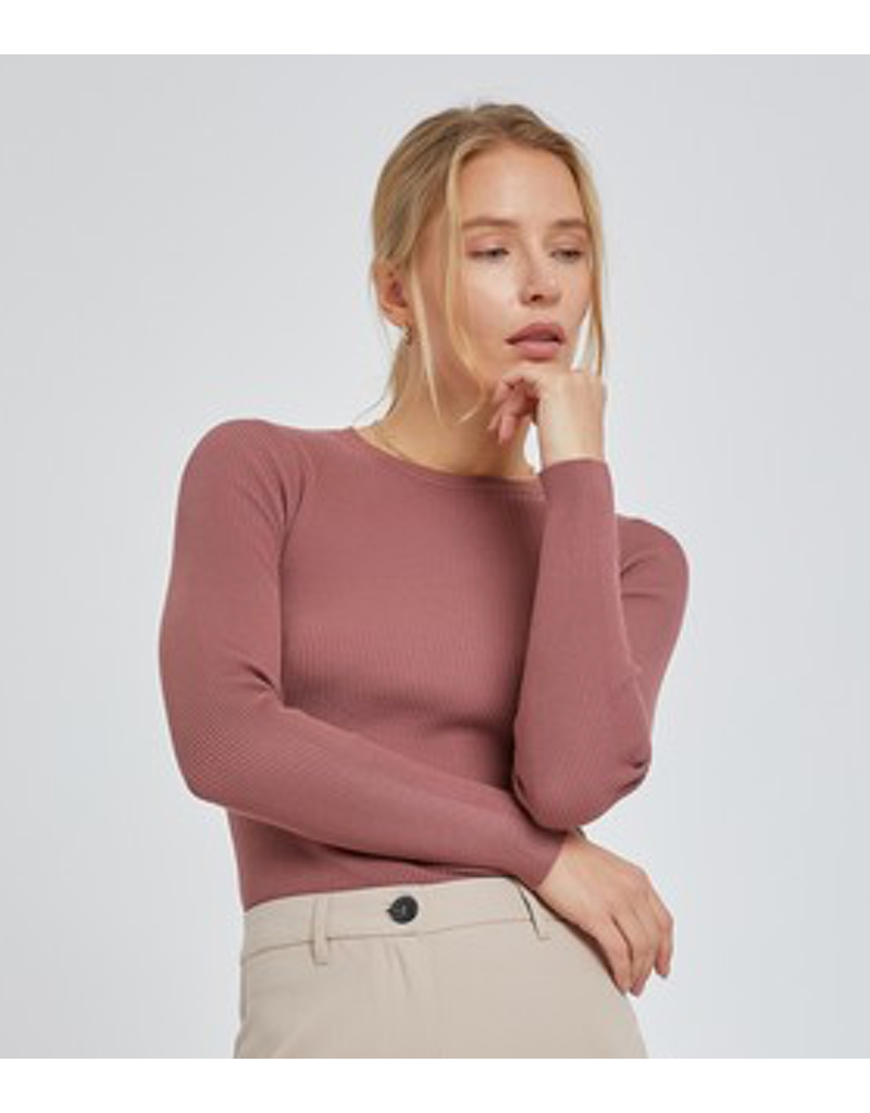 The Kimmy Sweater - Marsala