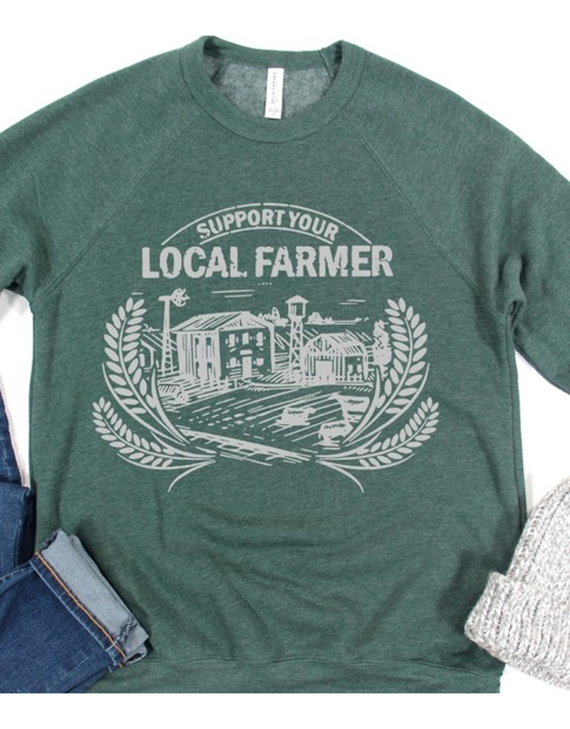 Support Your Local Farmer Graphic Sweatshirt