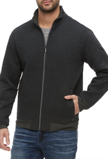 Alloway Quilted Full Zip Jacket - Charcoal