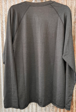 Hanover LS Performance Henley - Charcoal