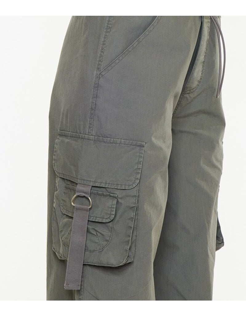 Michelle High Rise Cargo Pant - Olive