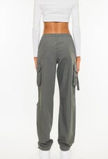 Michelle High Rise Cargo Pant - Olive