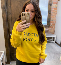 Dakota Roots Crew - Mustard