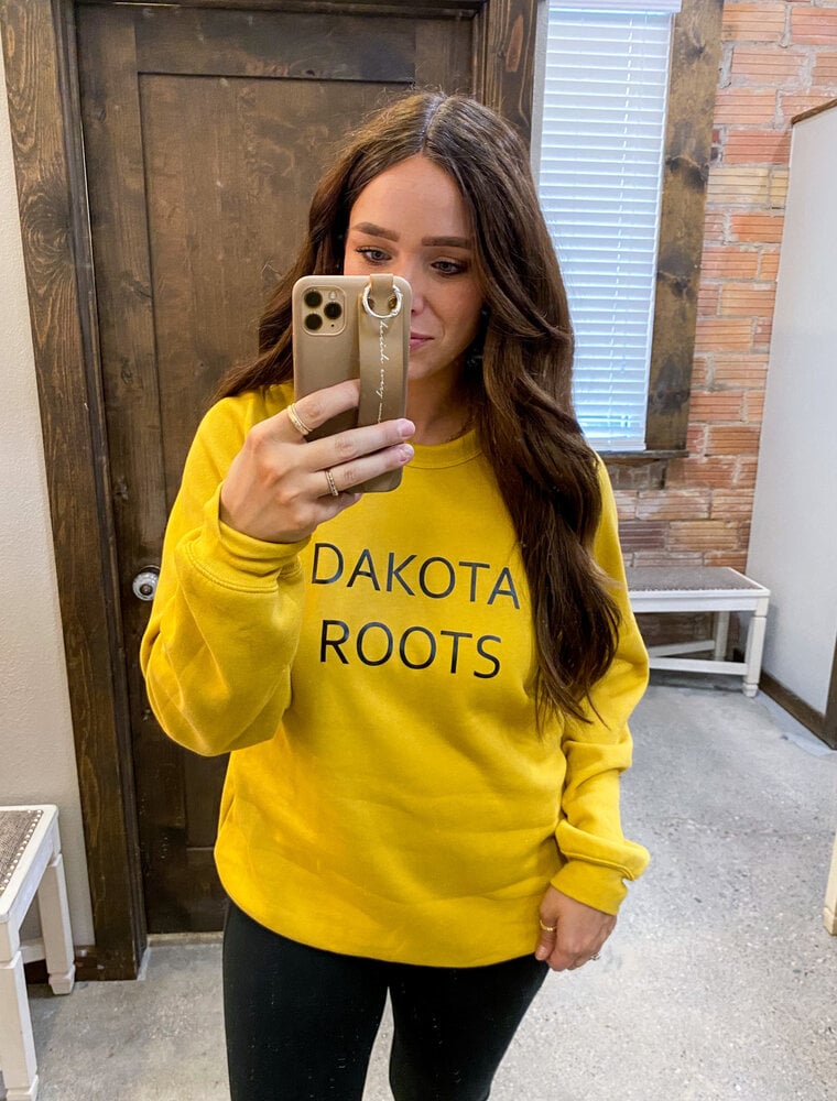 Dakota Roots Crew - Mustard