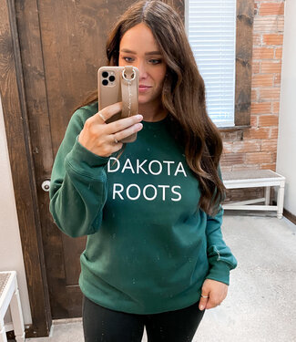 Dakota Roots Crew - Forest Green