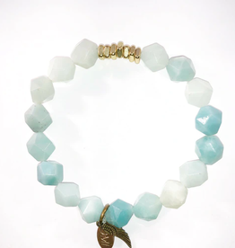 Geometric Amazonite Grouped Spacers