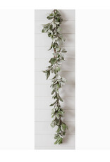 Frosted Lambs Ear Garland