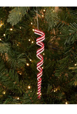 Festive Candy Spiral Ornaments