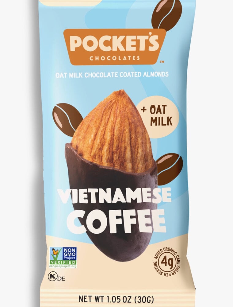 Vietnamese Coffee Chocolate Almonds Pouches
