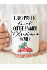 I Just Want To Drink Coffee & Mug