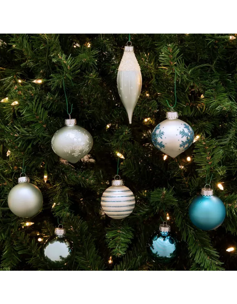 Blue Ornate Ornaments
