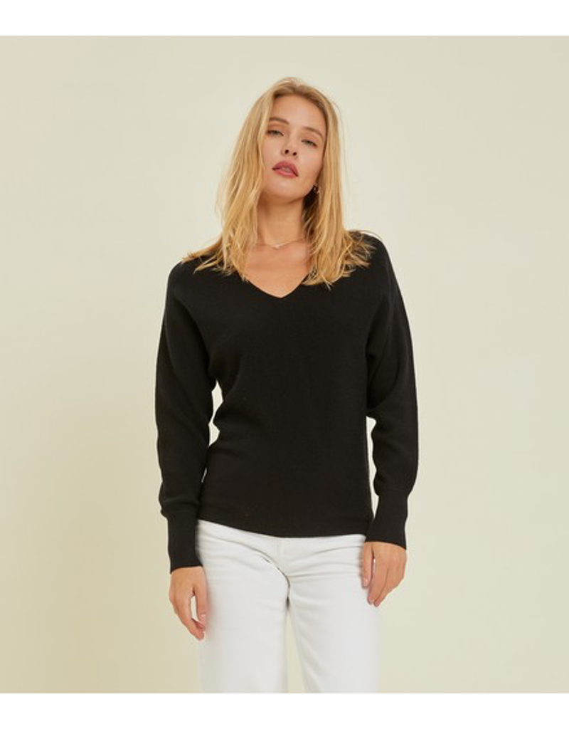 The Kendall Sweater - Black