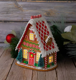 Light Up Gingerbread House