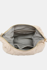 Bristol Quilted Nylon Hobo Bag