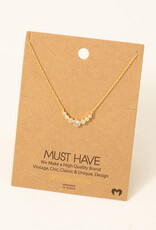 Elegant Jewel Link Necklace