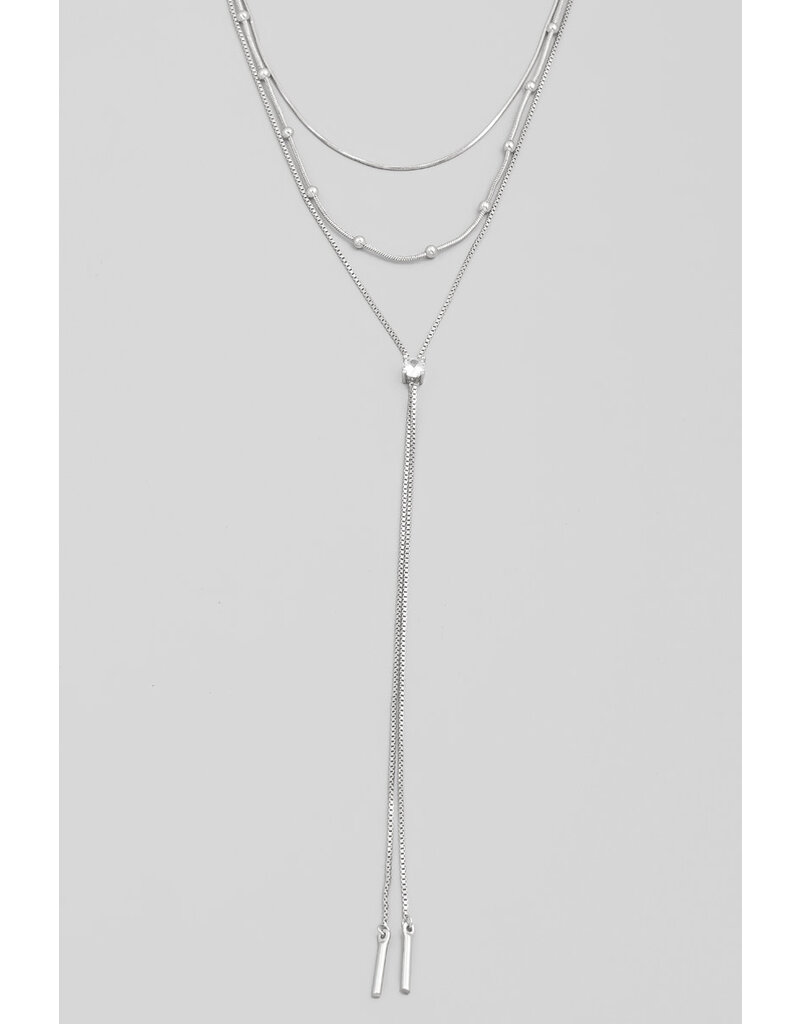 Rope Chain Lariat Necklace