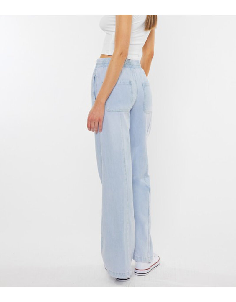 Alina High Rise Pull On Wide Flare