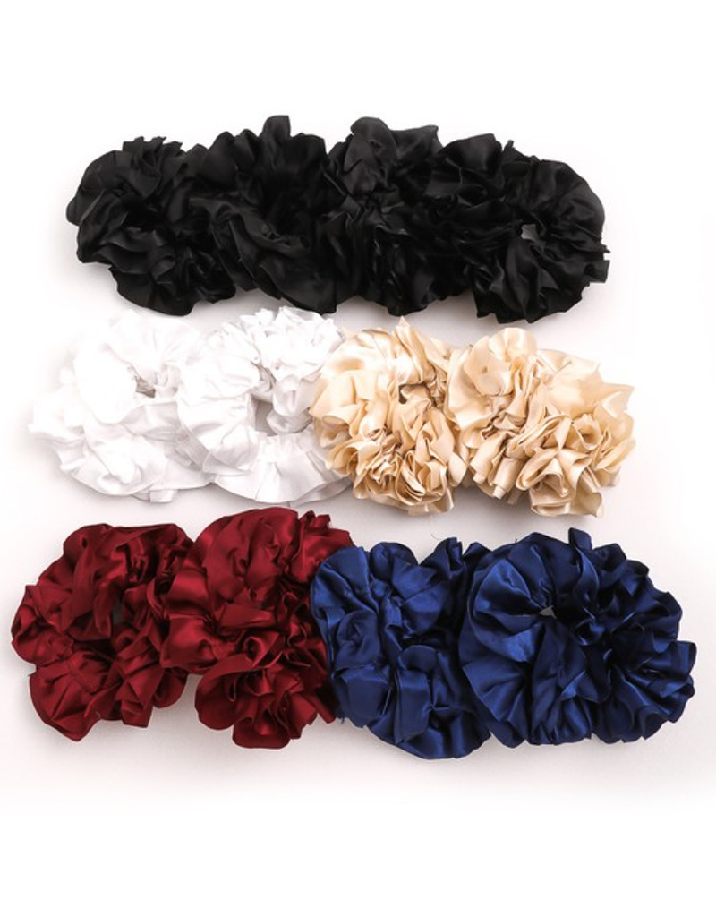 Bold Colored Scrunchies