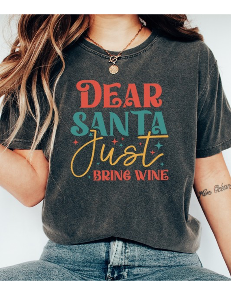 Santa Just Bring Wine - Pepper