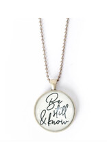 Be Still Round Necklace
