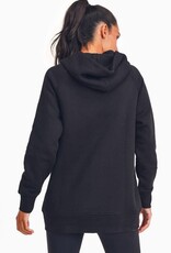 Oversized Hoodie Pullover - Black