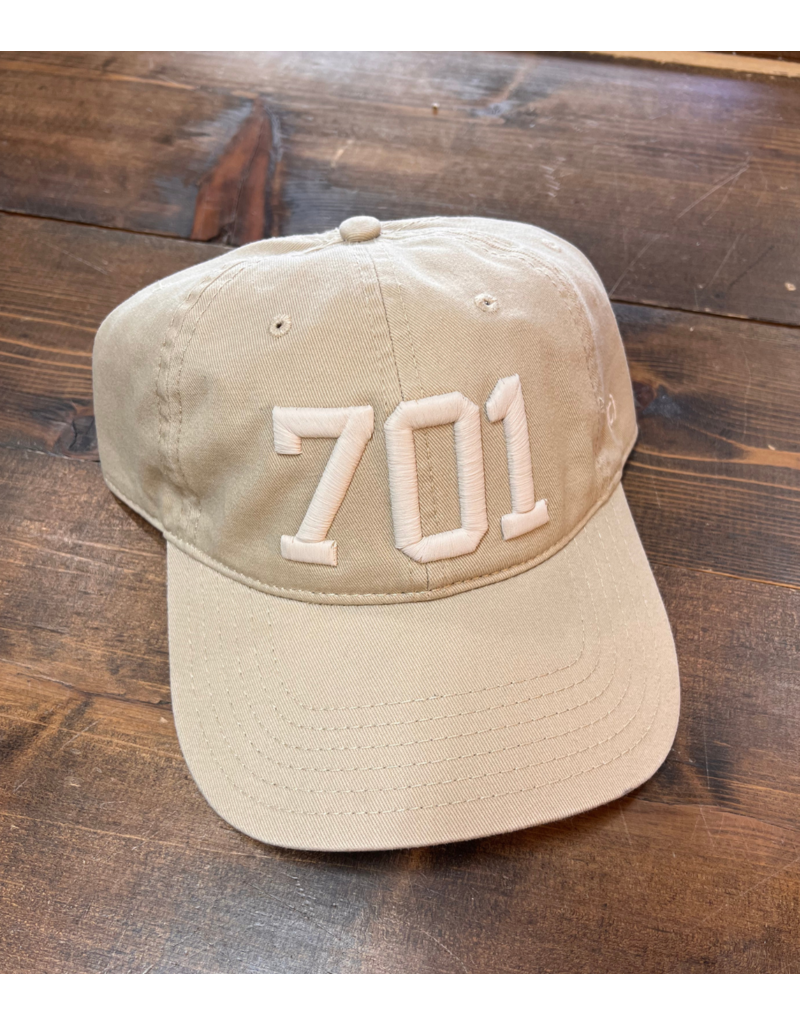 701 Monochrome Hat - Sand Cotton