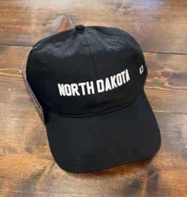 North Dakota Hat - Black