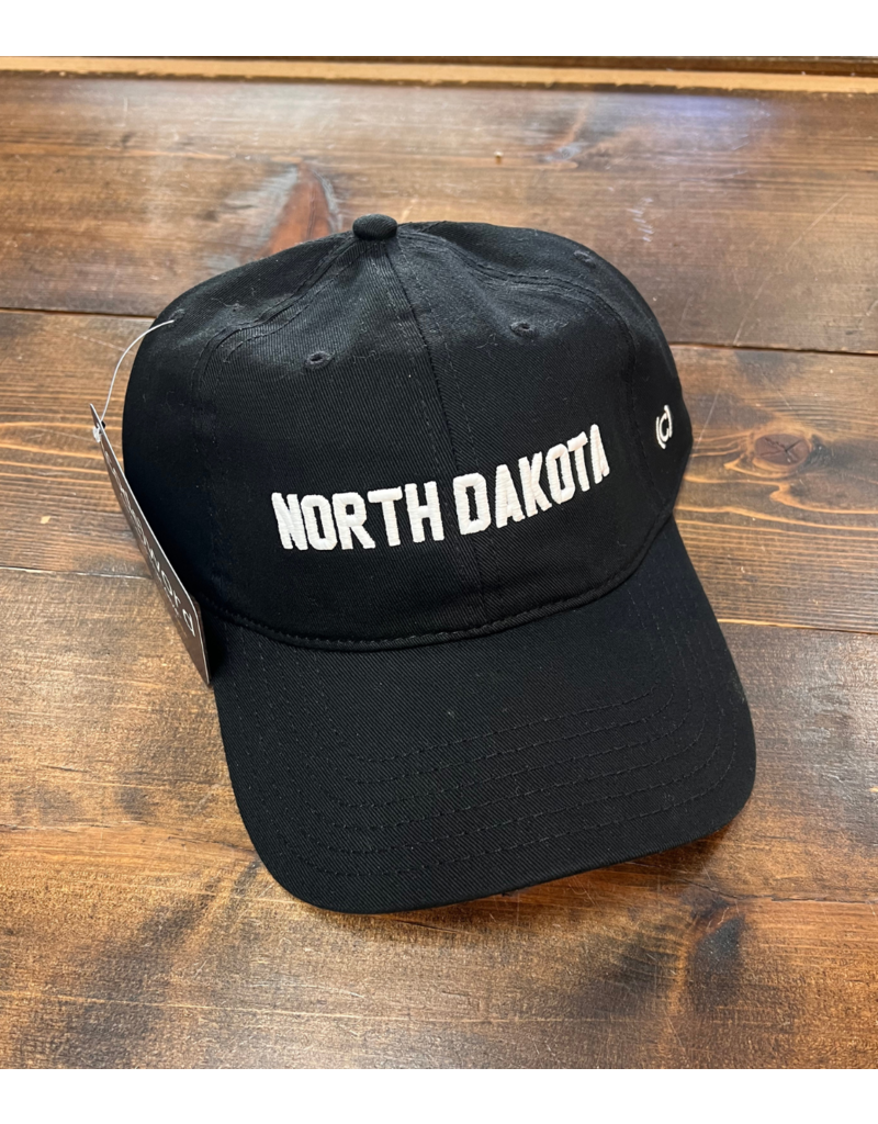 North Dakota Hat - Black