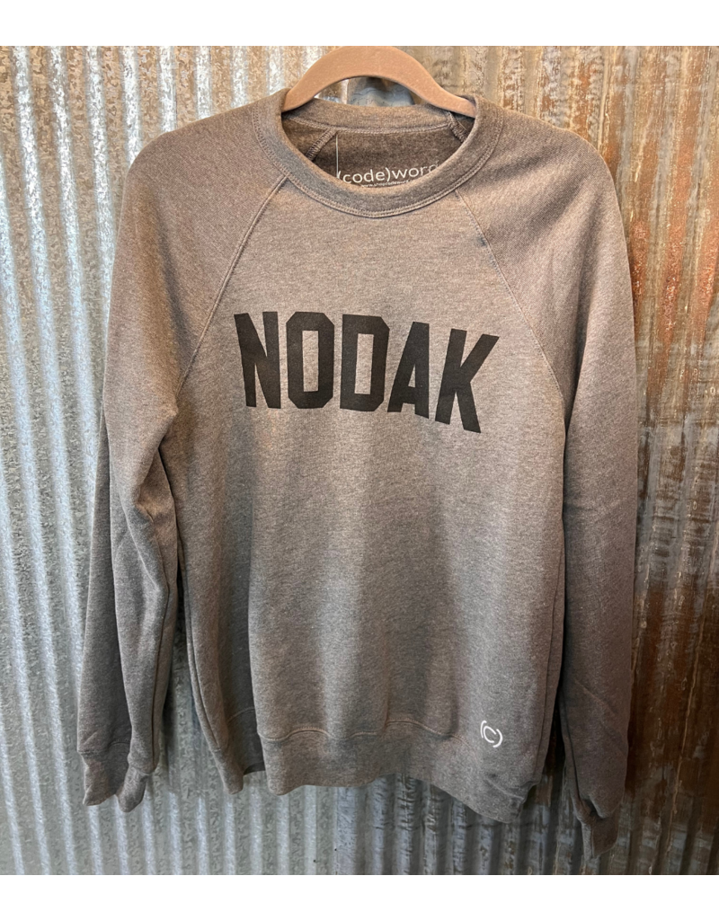NODAK Fleece Sweatshirt - Heather Grey/Black