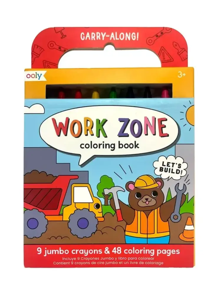 Carry Along Crayons & Coloring Book Kit