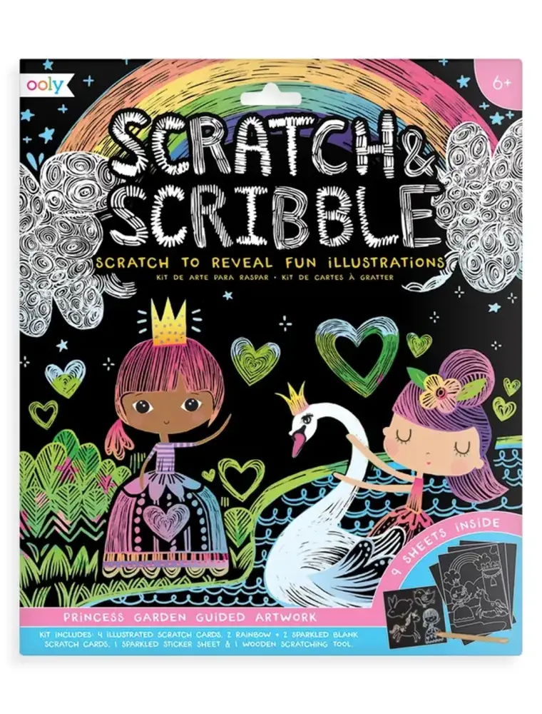 Scratch & Scribble Art Kit