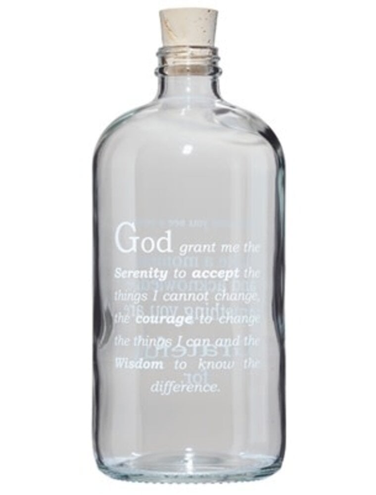 Serenity Prayer Apothecary Jar