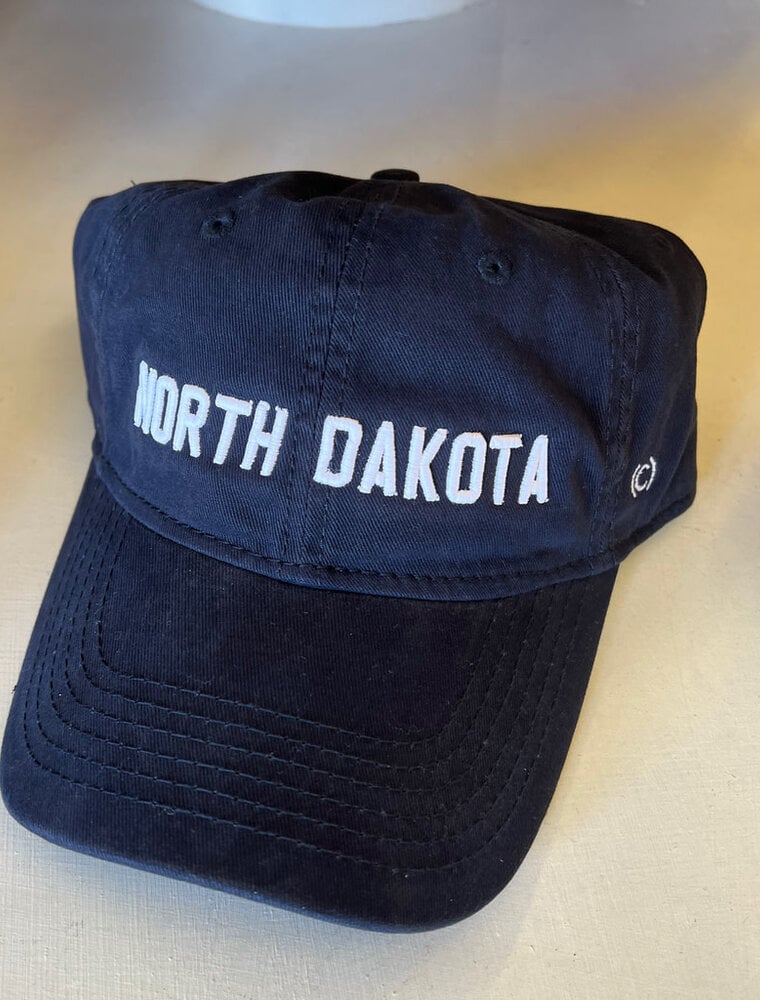 North Dakota Hat -Navy