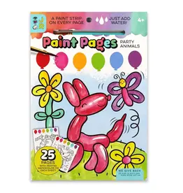 Paint Pages- Party Animals