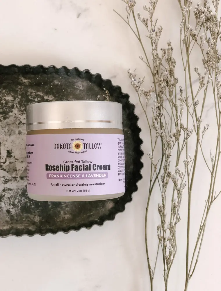 Rosehip Facial Cream - Frankincense & Lavender