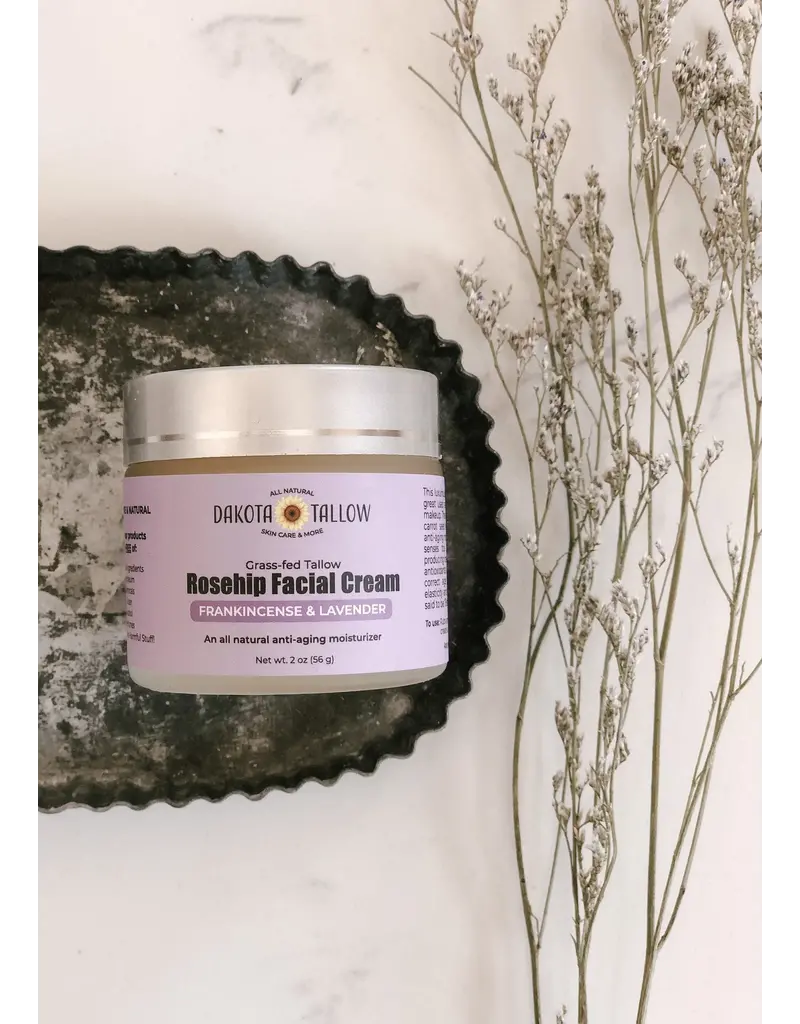 Rosehip Facial Cream - Frankincense & Lavender