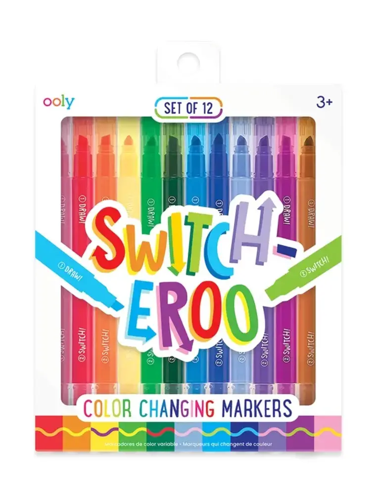 Switch-Eroo! Color-Changing Markers