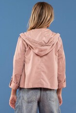 Hadley Zip Jacket - Dusty Pink
