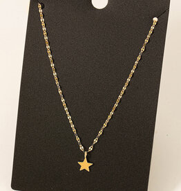Dainty Mini Star Pendant Necklace